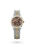 Rolex Datejust 31 278383RBR-0024 - Oyster, 31 mm, Oystersteel, yellow gold and diamonds