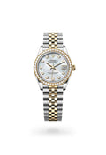 Rolex Datejust 31 278383RBR-0028 - Oyster, 31 mm, Oystersteel, yellow gold and diamonds