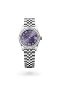 Rolex Datejust 31 278384RBR-0030 - Oyster, 31 mm, Oystersteel, white gold and diamonds