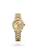 Rolex Lady-Datejust 279138RBR-0006 - Oyster, 28 mm, yellow gold and diamonds