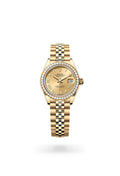 Rolex Lady-Datejust 279138RBR-0022 - Oyster, 28 mm, yellow gold and diamonds