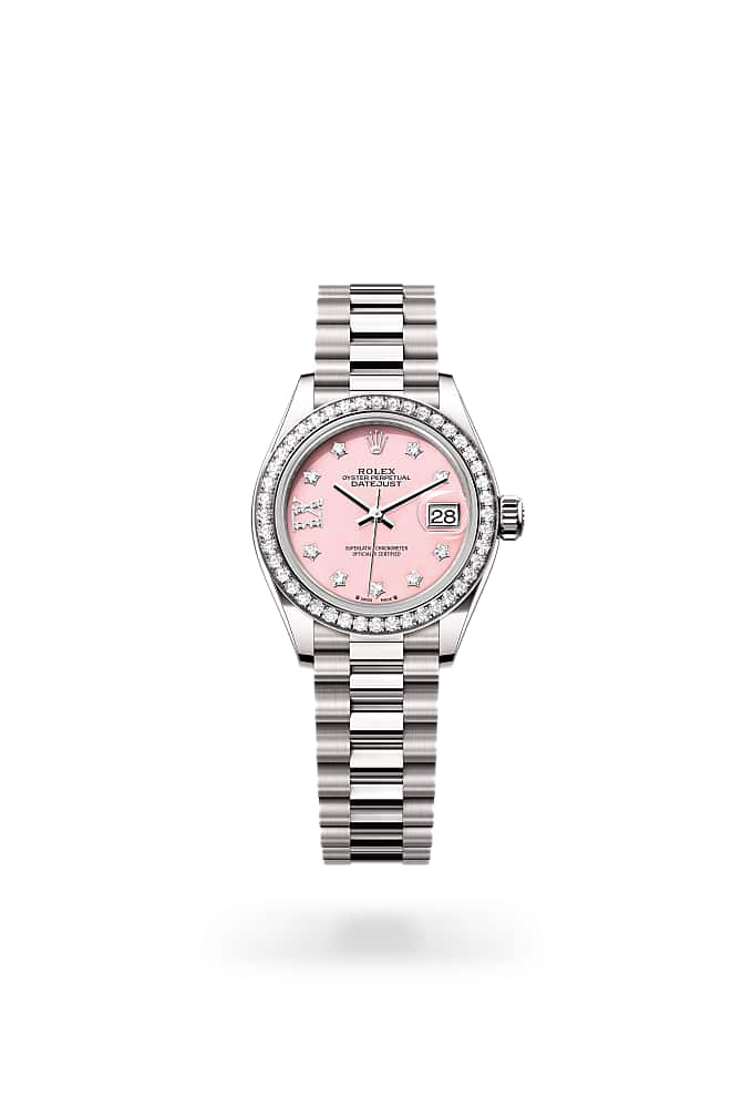 Rolex Lady-Datejust 279139RBR-0002 - Oyster, 28 mm, white gold and diamonds