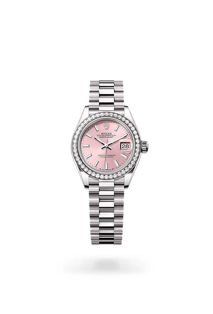 Rolex Lady-Datejust 279139RBR-0004 - Oyster, 28 mm, white gold and diamonds