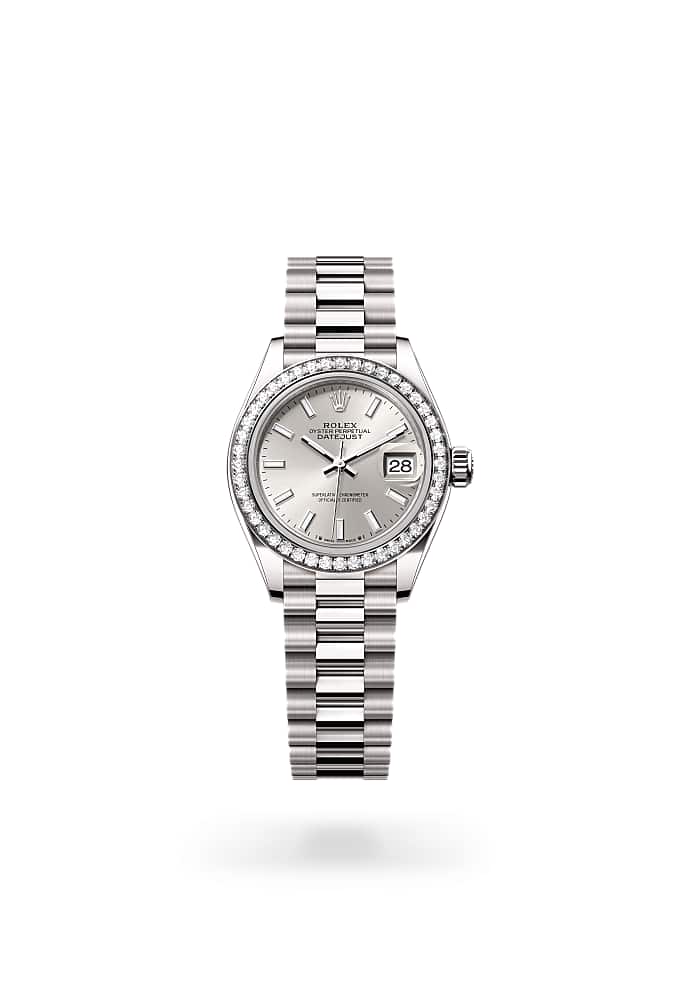 Rolex Lady-Datejust 279139RBR-0006 - Oyster, 28 mm, white gold and diamonds