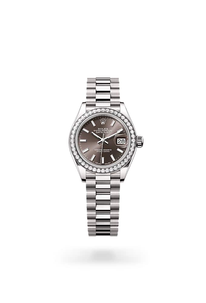 Rolex Lady-Datejust 279139RBR-0009 - Oyster, 28 mm, white gold and diamonds