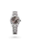 Rolex Lady-Datejust 279139RBR-0011 - Oyster, 28 mm, white gold and diamonds