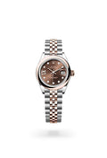 Rolex Lady-Datejust 279161-0003 - Oyster, 28 mm, Oystersteel and Everose gold
