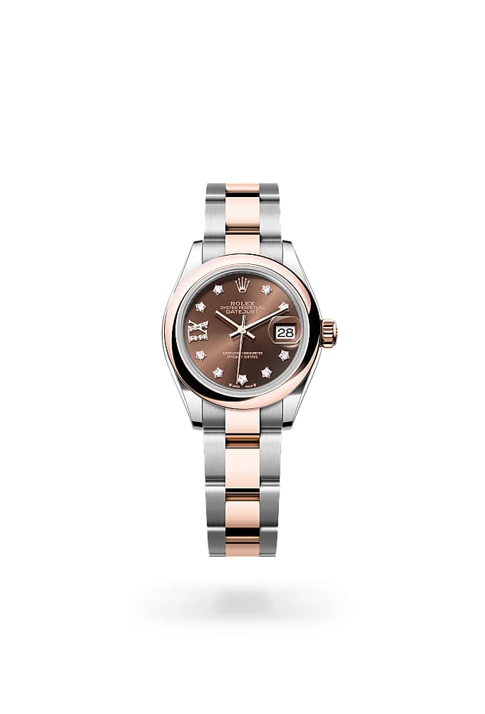 Rolex Lady-Datejust 279161-0004 - Oyster, 28 mm, Oystersteel and Everose gold