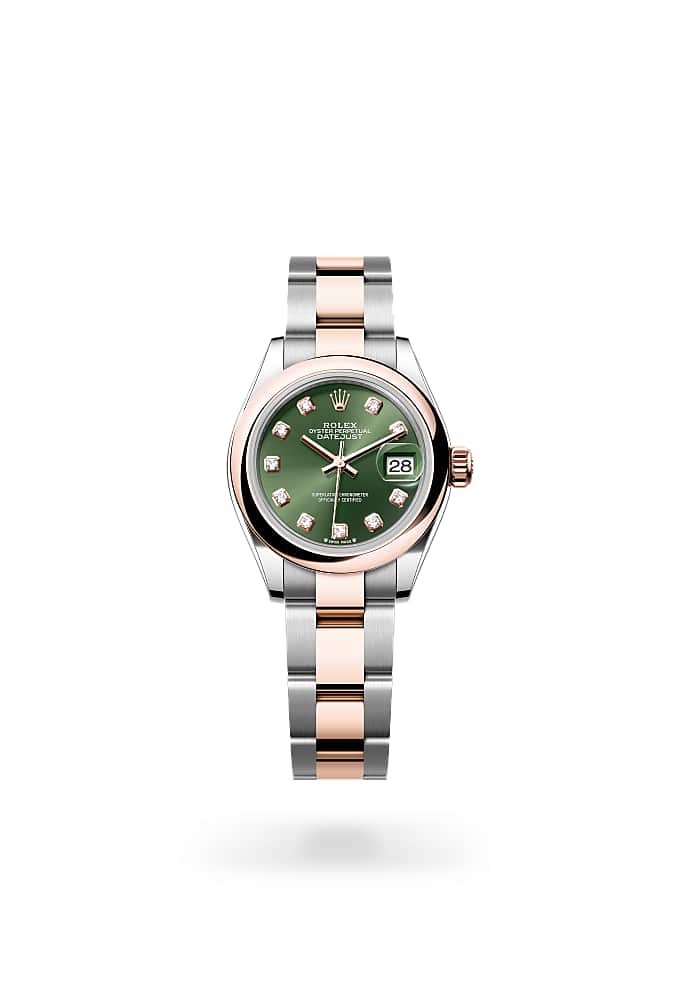 Rolex Lady-Datejust 279161-0008 - Oyster, 28 mm, Oystersteel and Everose gold