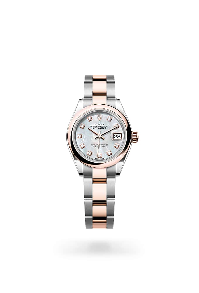 Rolex Lady-Datejust 279161-0014 - Oyster, 28 mm, Oystersteel and Everose gold