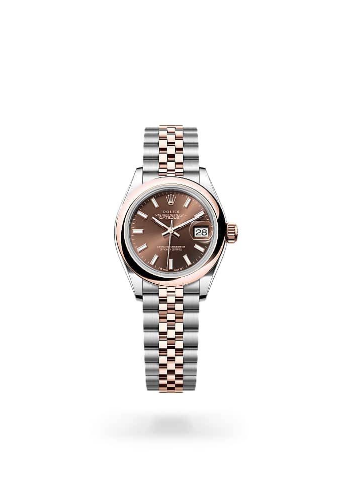 Rolex Lady-Datejust 279161-0017 - Oyster, 28 mm, Oystersteel and Everose gold