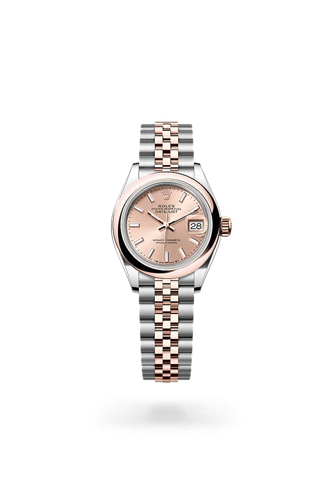 Rolex Lady-Datejust 279161-0023 - Oyster, 28 mm, Oystersteel and Everose gold