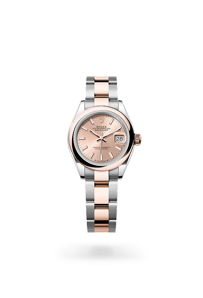 Rolex Lady-Datejust 279161-0024 - Oyster, 28 mm, Oystersteel and Everose gold