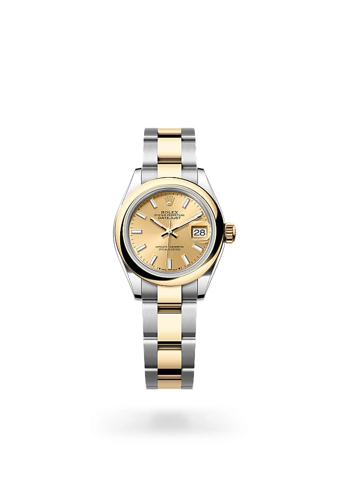 Rolex Lady-Datejust 279163-0002 - Oyster, 28 mm, Oystersteel and yellow gold