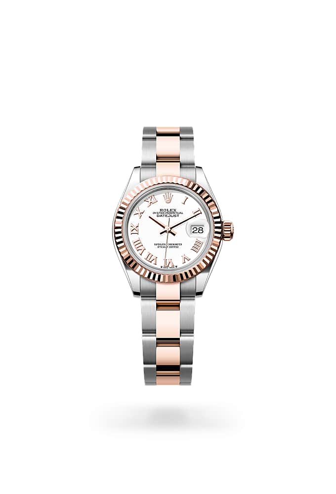 Rolex Lady-Datejust 279171-0022 - Oyster, 28 mm, Oystersteel and Everose gold