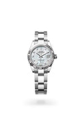 Rolex Lady-Datejust 279174-0010 - Oyster, 28 mm, Oystersteel and white gold