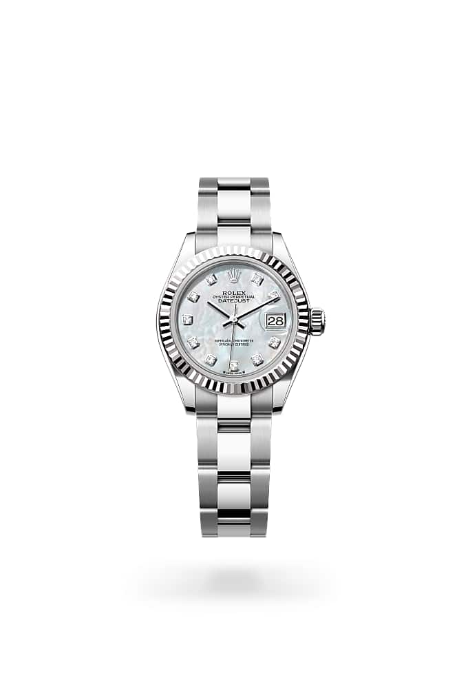 Rolex Lady-Datejust 279174-0010 - Oyster, 28 mm, Oystersteel and white gold