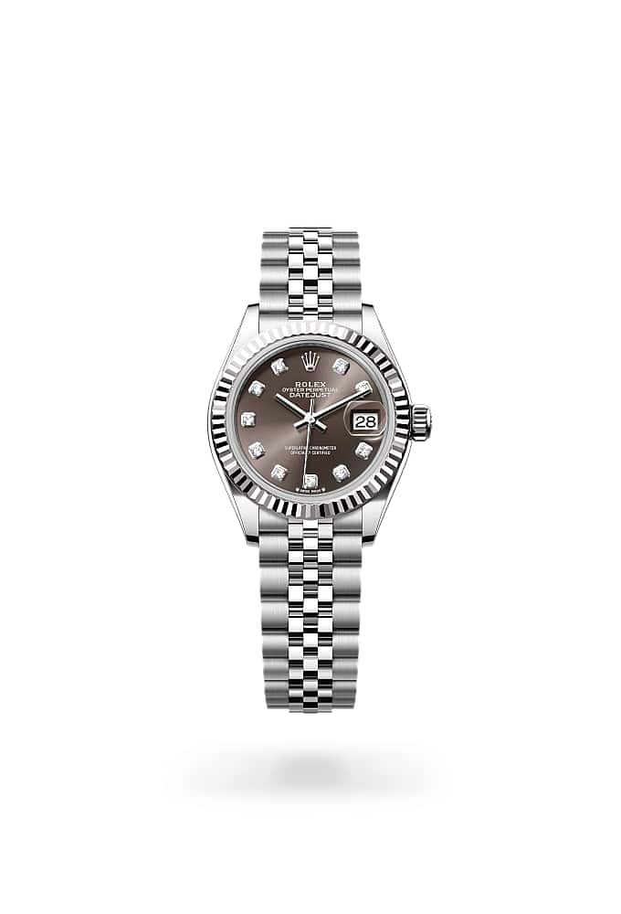 Rolex Lady-Datejust 279174-0015 - Oyster, 28 mm, Oystersteel and white gold