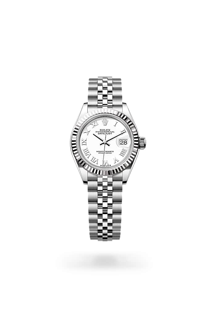 Rolex Lady-Datejust 279174-0019 - Oyster, 28 mm, Oystersteel and white gold