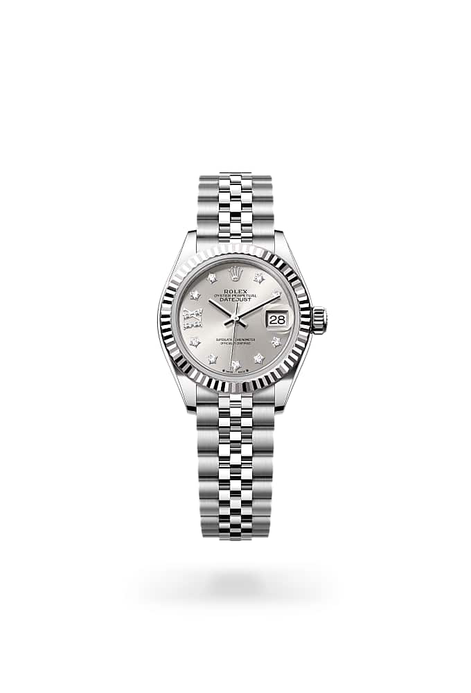 Rolex Lady-Datejust 279174-0021 - Oyster, 28 mm, Oystersteel and white gold