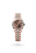 Rolex Lady-Datejust 279175-0004 - Oyster, 28 mm, Everose gold