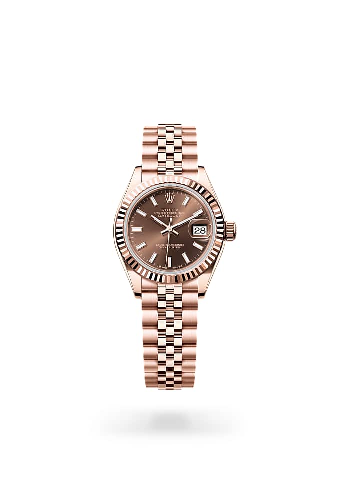 Rolex Lady-Datejust 279175-0008 - Oyster, 28 mm, Everose gold