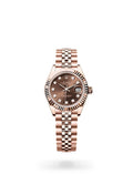 Rolex Lady-Datejust 279175-0010 - Oyster, 28 mm, Everose gold