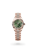 Rolex Lady-Datejust 279175-0013 - Oyster, 28 mm, Everose gold