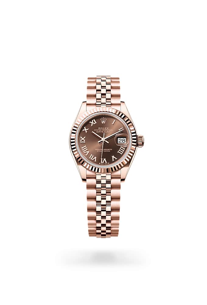 Rolex Lady-Datejust 279175-0015 - Oyster, 28 mm, Everose gold