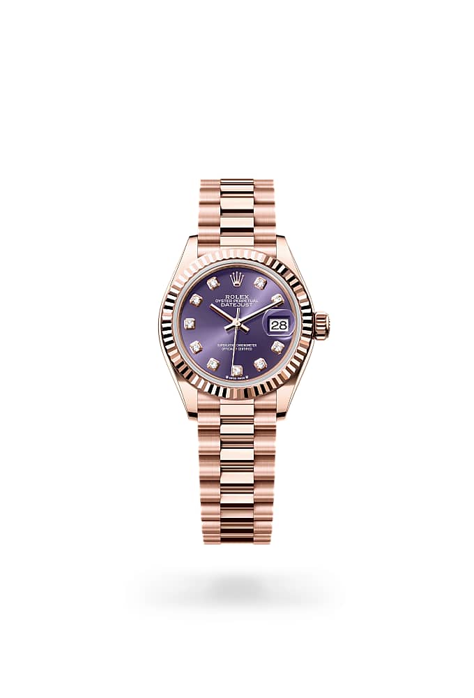 Rolex Lady-Datejust 279175-0019 - Oyster, 28 mm, Everose gold
