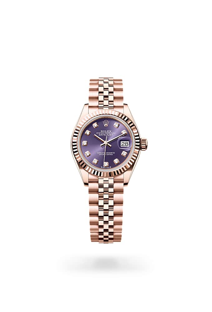 Rolex Lady-Datejust 279175-0020 - Oyster, 28 mm, Everose gold