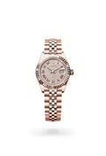 Rolex Lady-Datejust 279175-0024 - Oyster, 28 mm, Everose gold