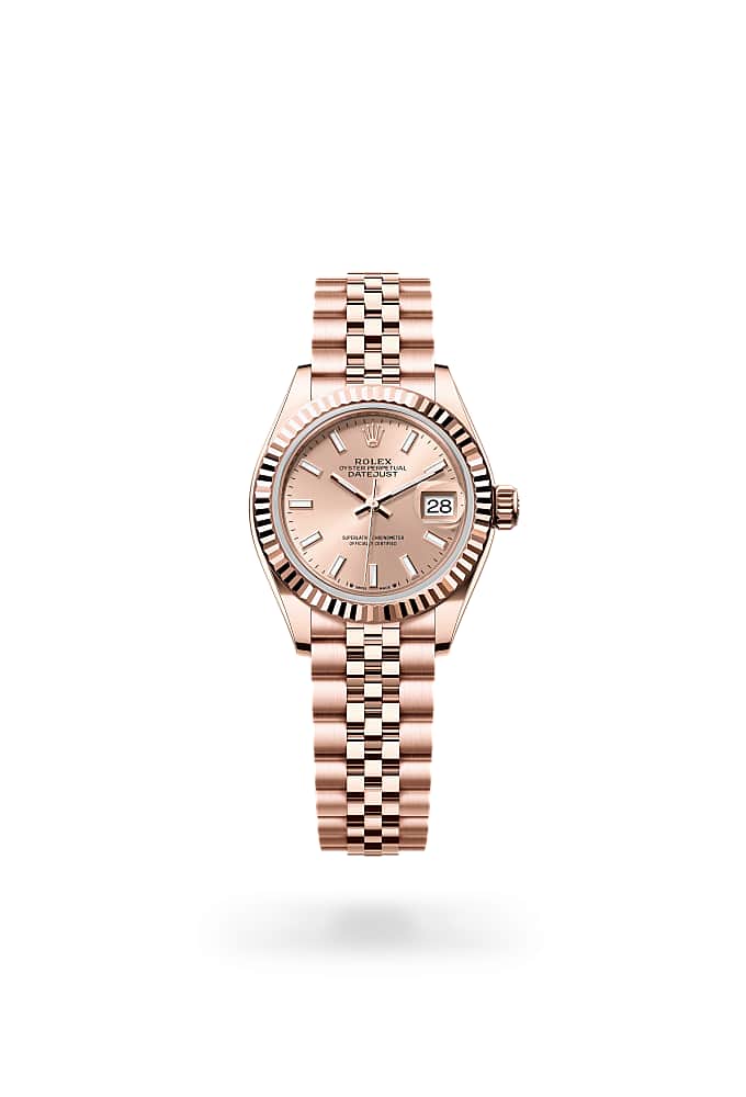 Rolex Lady-Datejust 279175-0026 - Oyster, 28 mm, Everose gold
