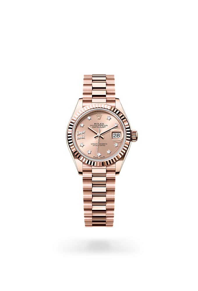Rolex Lady-Datejust 279175-0029 - Oyster, 28 mm, Everose gold
