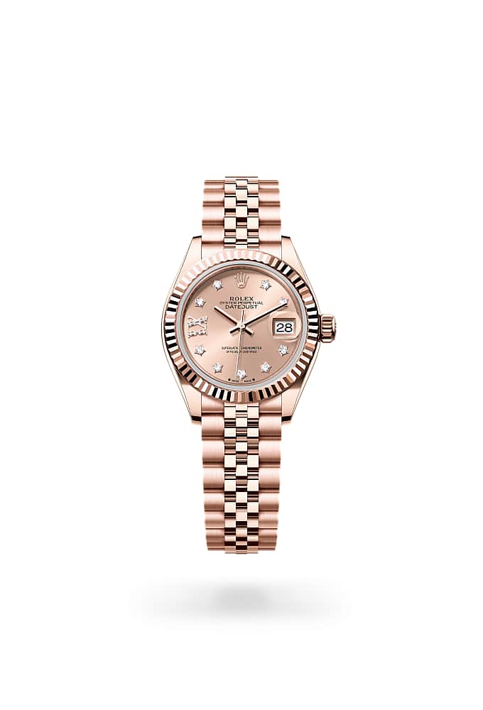 Rolex Lady-Datejust 279175-0030 - Oyster, 28 mm, Everose gold