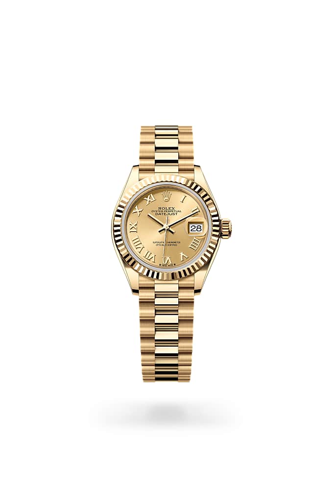 Rolex Lady-Datejust 279178-0022 - Oyster, 28 mm, yellow gold