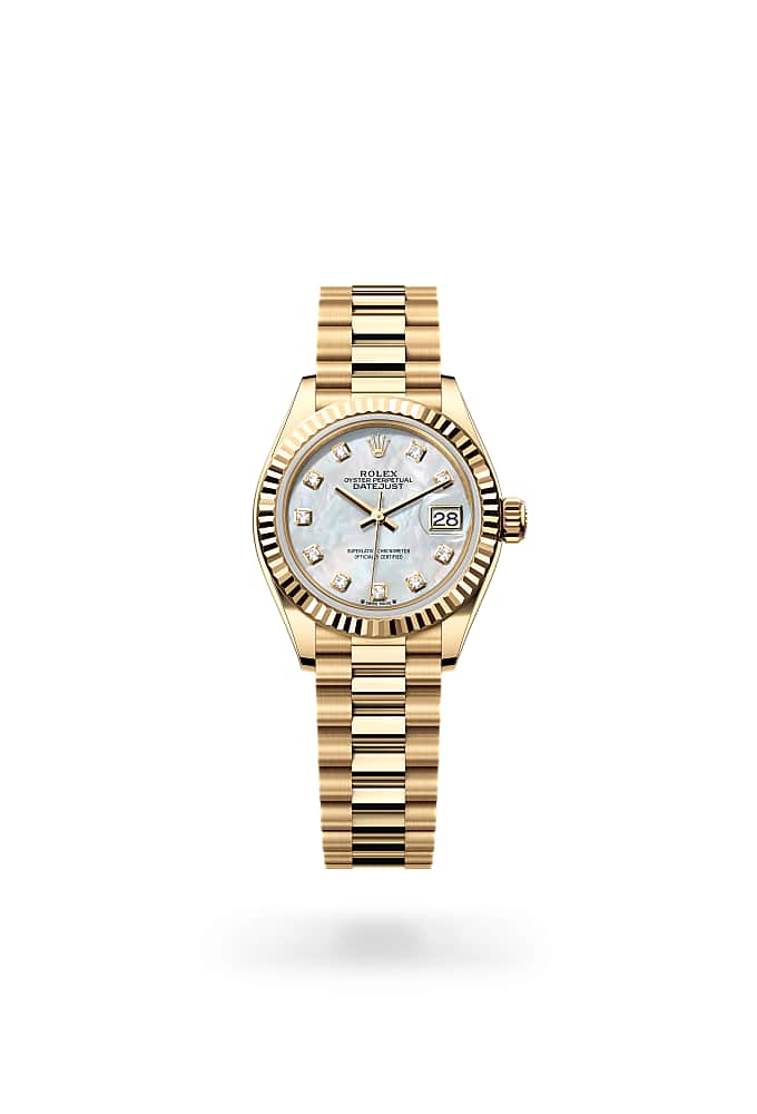Rolex Lady-Datejust 279178-0025 - Oyster, 28 mm, yellow gold