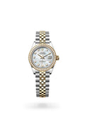Rolex Lady-Datejust 279383RBR-0019 - Oyster, 28 mm, Oystersteel, yellow gold and diamonds