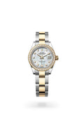 Rolex Lady-Datejust 279383RBR-0020 - Oyster, 28 mm, Oystersteel, yellow gold and diamonds