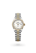 Rolex Lady-Datejust 279383RBR-0023 - Oyster, 28 mm, Oystersteel, yellow gold and diamonds