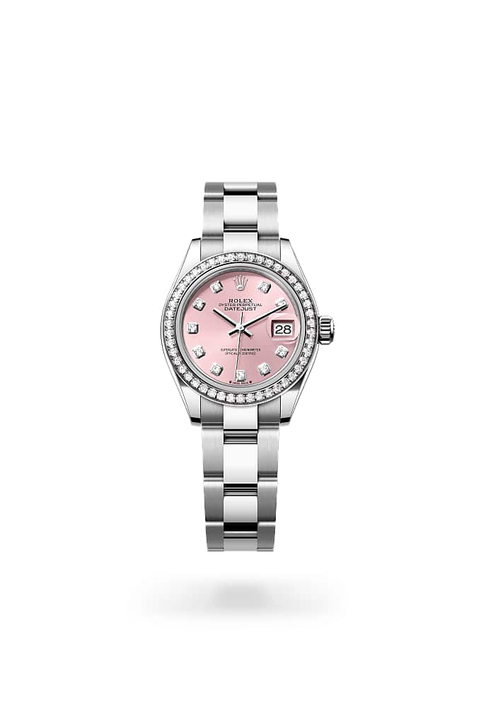 Rolex Lady-Datejust 279384RBR-0004 - Oyster, 28 mm, Oystersteel, white gold and diamonds