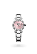 Rolex Lady-Datejust 279384RBR-0006 - Oyster, 28 mm, Oystersteel, white gold and diamonds