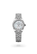 Rolex Lady-Datejust 279384RBR-0011 - Oyster, 28 mm, Oystersteel, white gold and diamonds