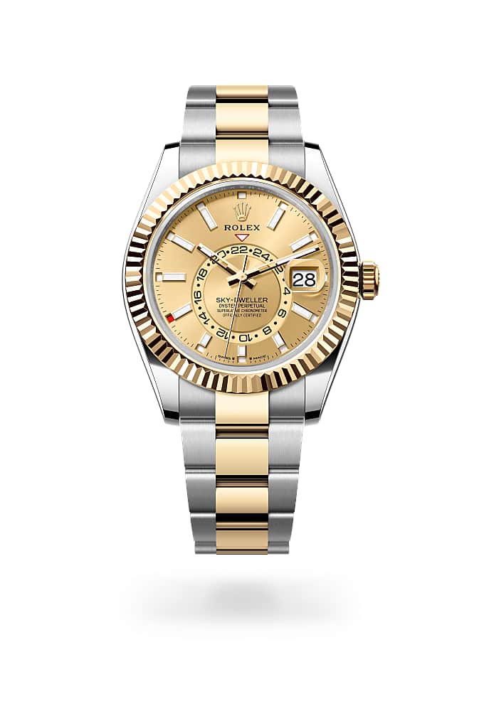 Rolex Sky-Dweller 336933-0001 - Oyster, 42 mm, Oystersteel and yellow gold