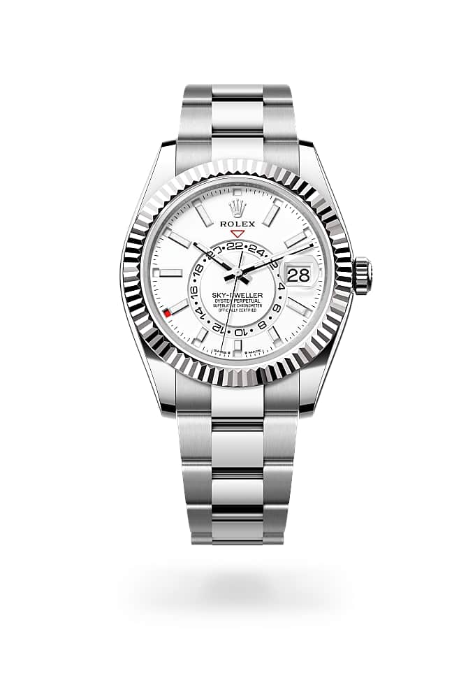 Rolex Sky-Dweller 336934-0003 - Oyster, 42 mm, Oystersteel and white gold
