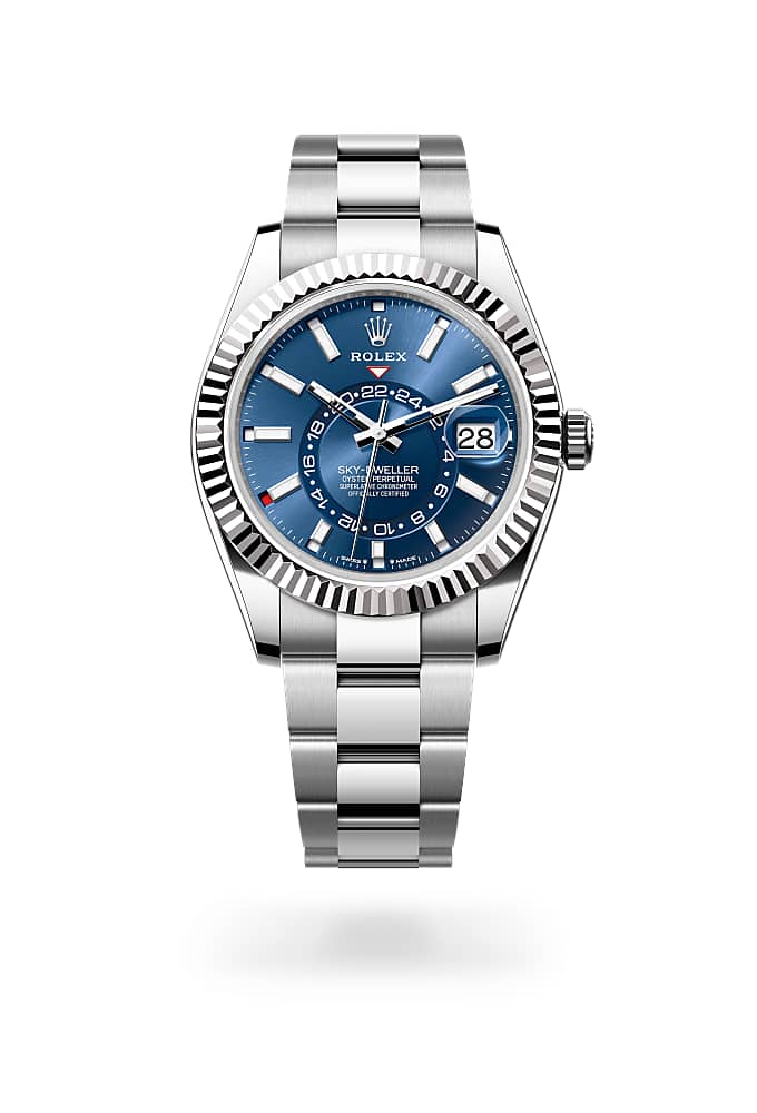 Rolex Sky-Dweller 336934-0005 - Oyster, 42 mm, Oystersteel and white gold