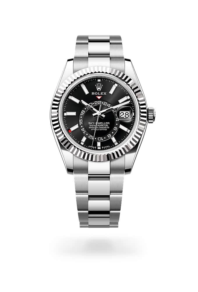 Rolex Sky-Dweller 336934-0007 - Oyster, 42 mm, Oystersteel and white gold