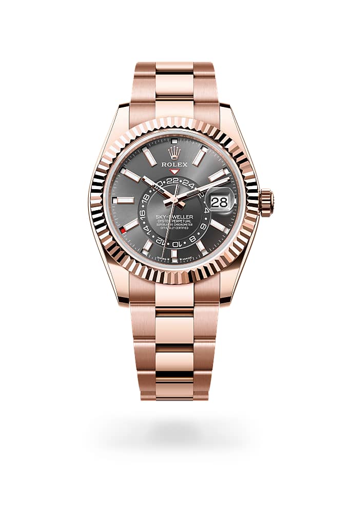 Rolex Sky-Dweller 336935-0004 - Oyster, 42 mm, Everose gold