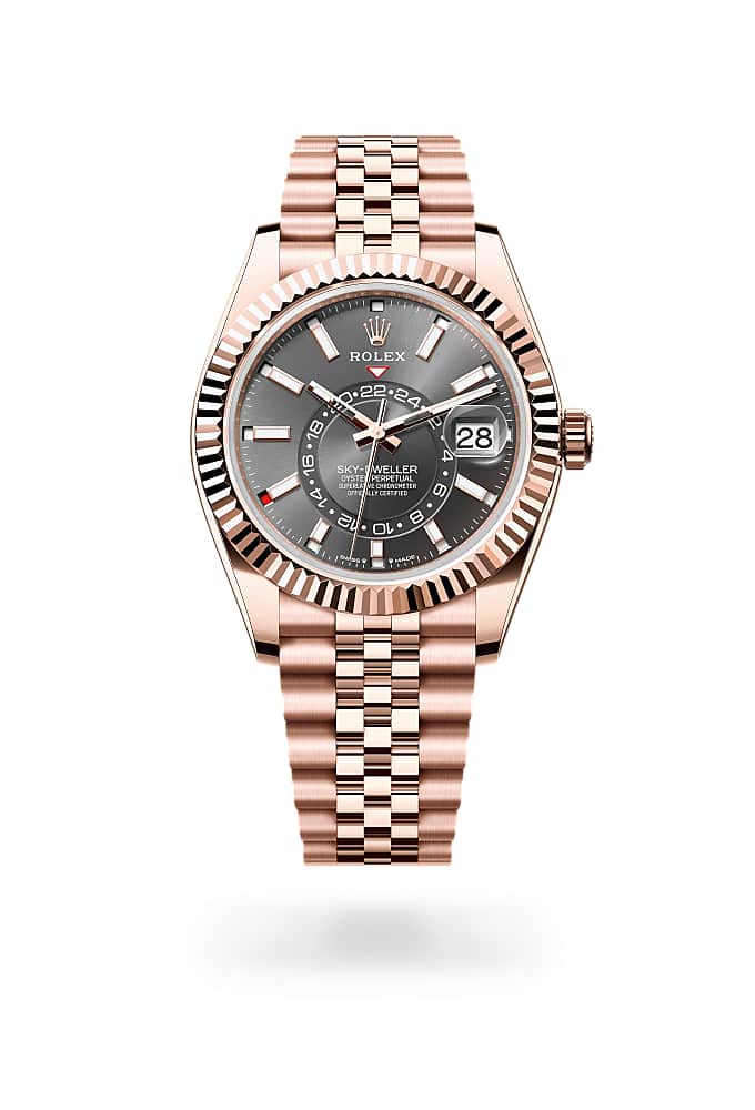 Rolex Sky-Dweller 336935-0008 - Oyster, 42 mm, Everose gold