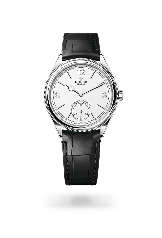 Rolex 1908 52509-0005 - 39 mm, 18 kt white gold, polished finish